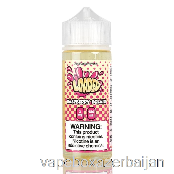 Vape Azerbaijan RASPBERRY ECLAIR - Loaded E-Liquid - Ruthless Vapors - 120mL 0mg